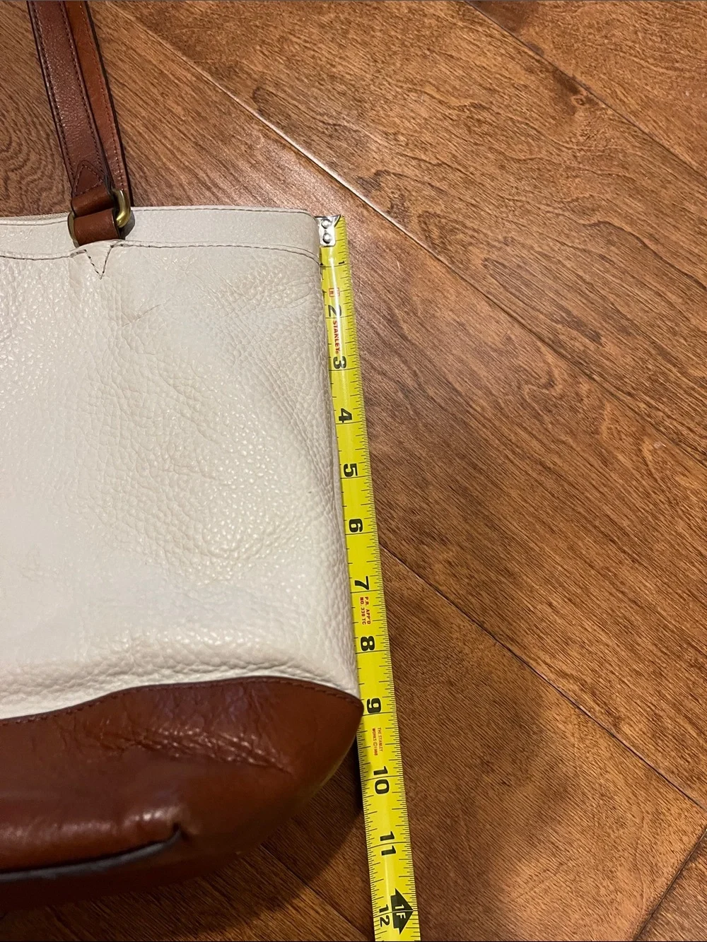 FOSSIL Pebble leather tote bag - Picture 7 of 10